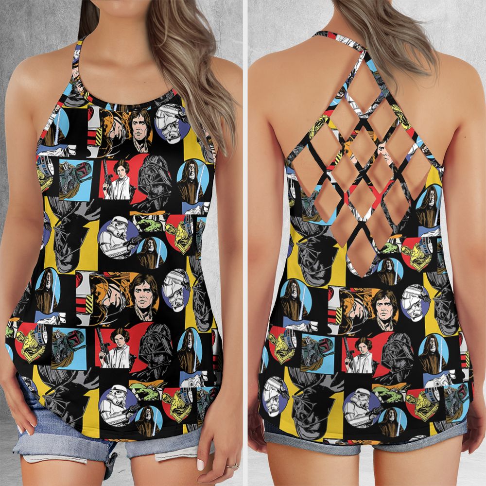 Criss Cross Tank Top - 2GP77HRV -  - 1