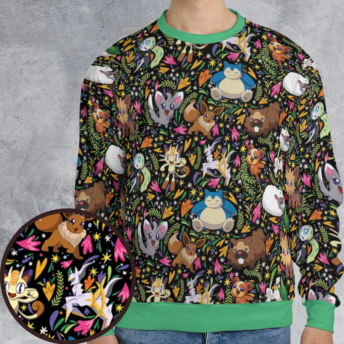 All-over Print Sweatshirt - 6KZ73MMF