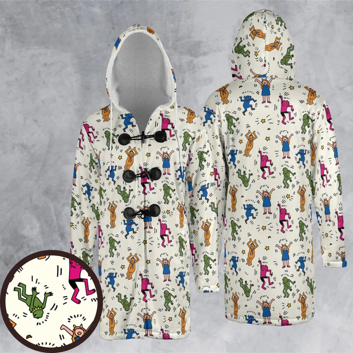 Hooded Cloak Coat - Y6G49SBQ