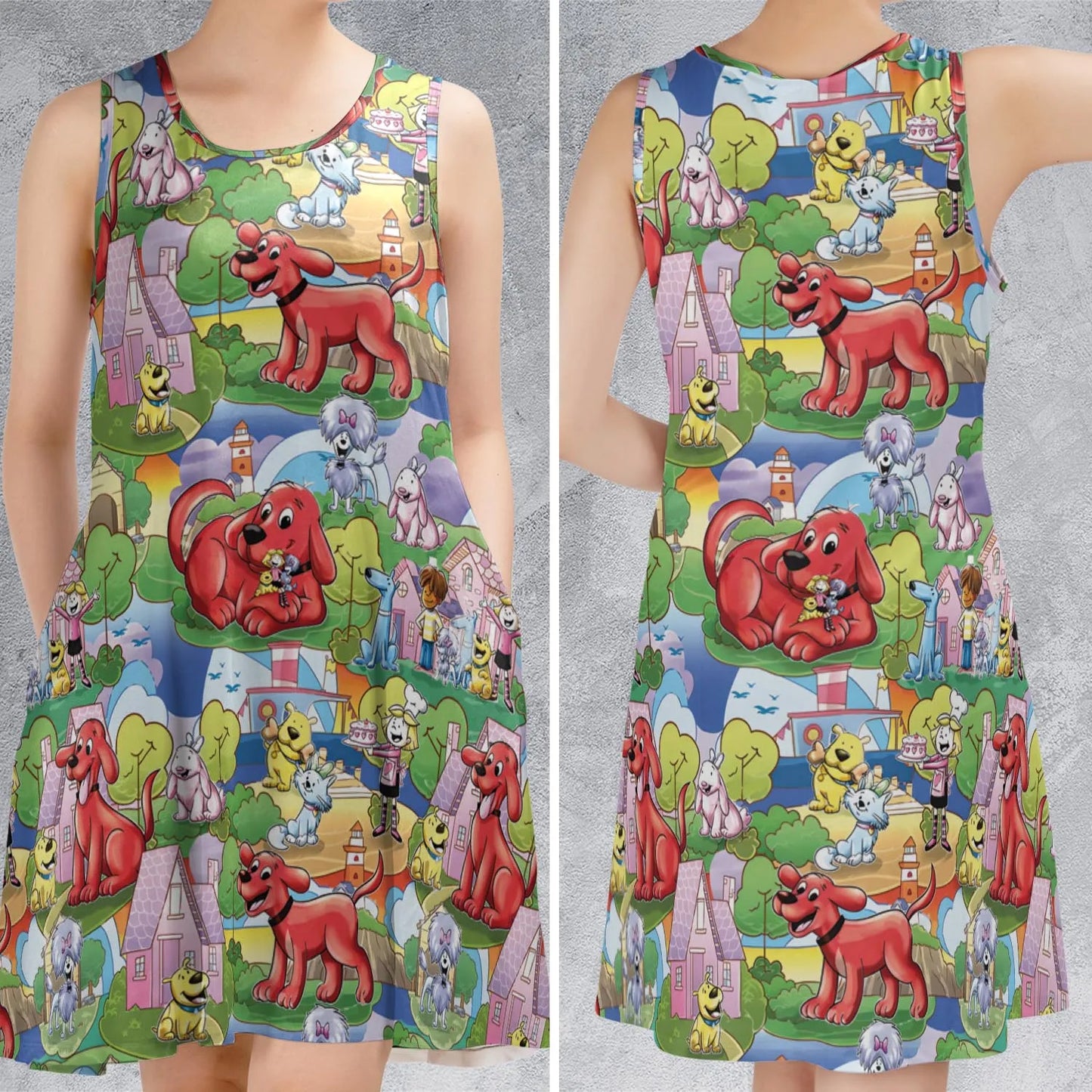 Sleeveless Dress - LER762QV
