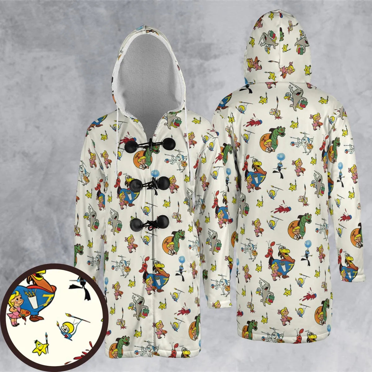 Hooded Cloak Coat - RFMULX9Q