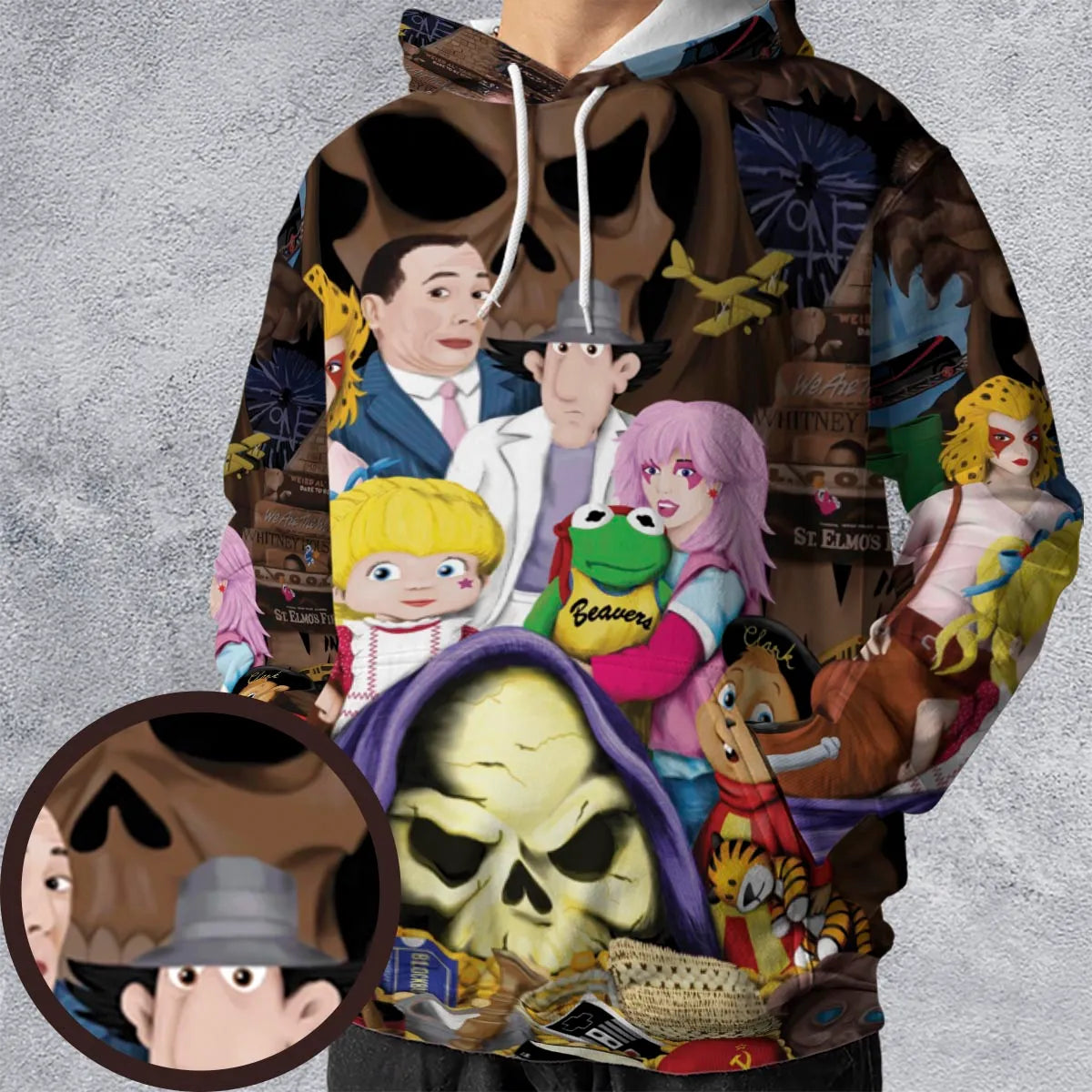 All-over Print Hoodie - TG1VXQFZ