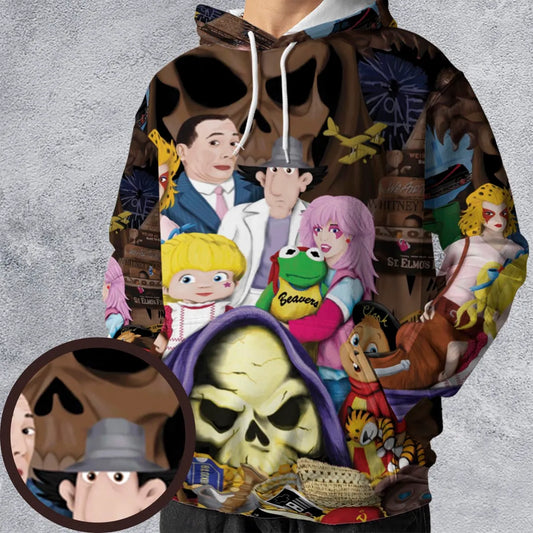 All-over Print Hoodie - TG1VXQFZ