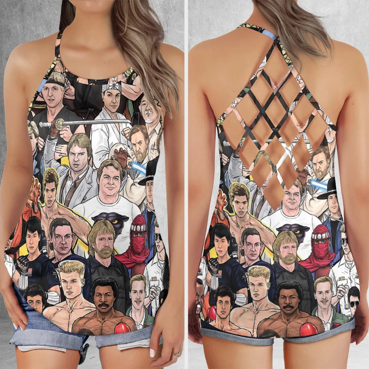 Criss Cross Tank Top - 9XDD6JWJ