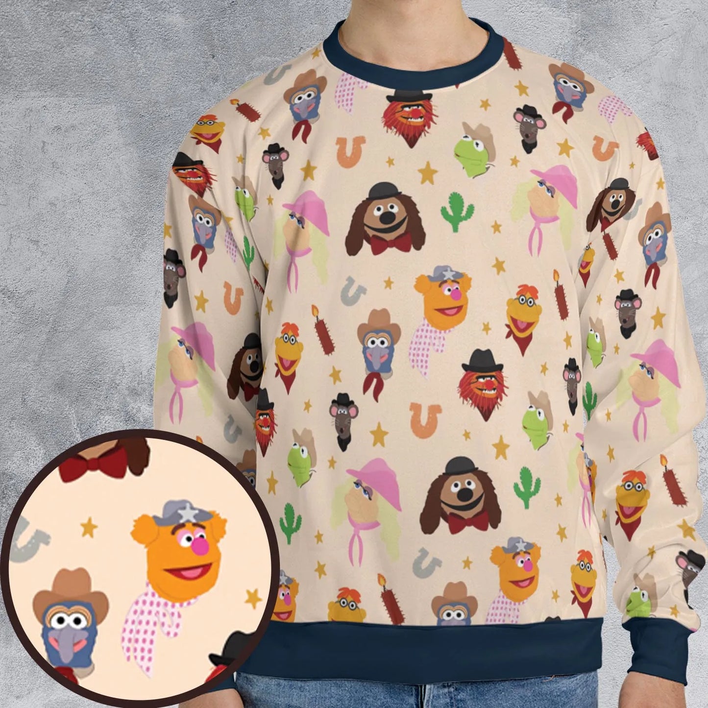 All-over Print Sweatshirt - V9338GTK