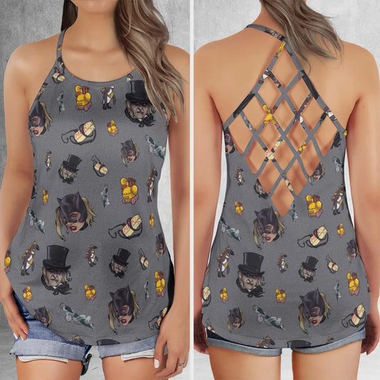 Criss Cross Tank Top - BVJ5SUT2