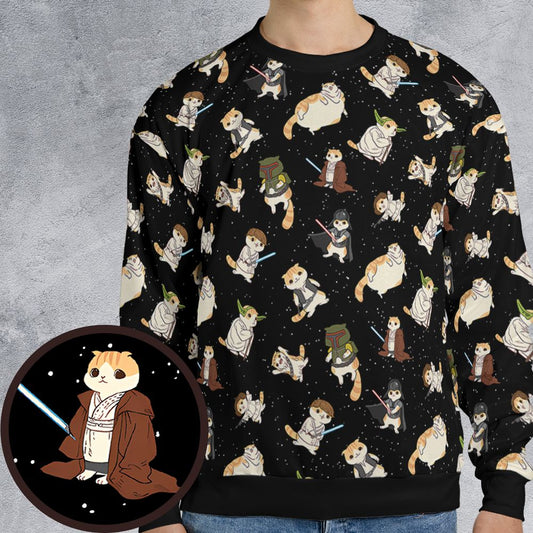 All-over Print Sweatshirt - FDK33GP6 -  - 1
