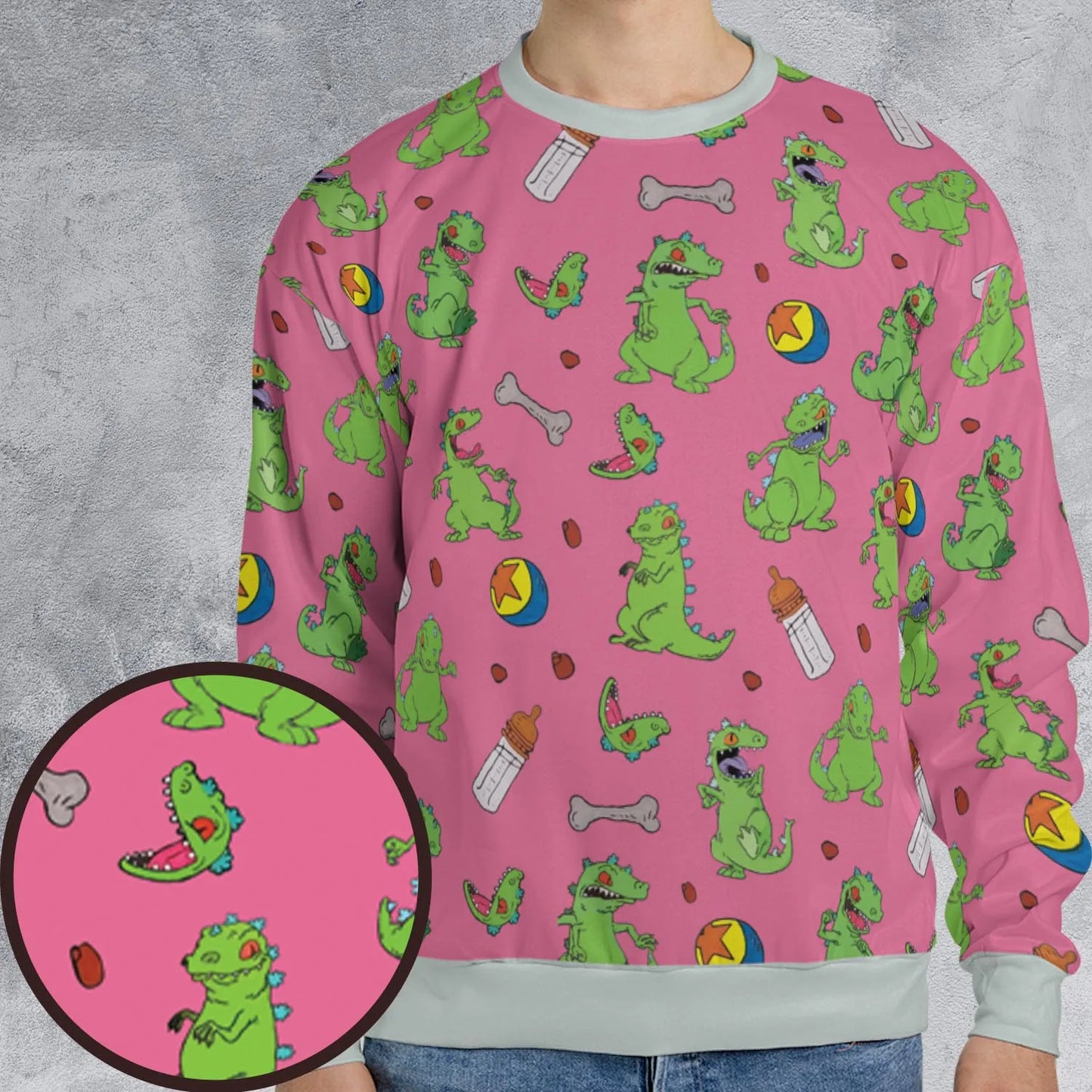 All-over Print Sweatshirt - UY9LNARL