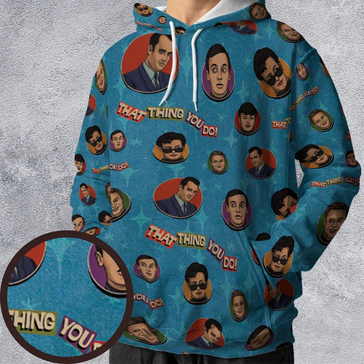 All-over Print Hoodie - ZP9EAV7D