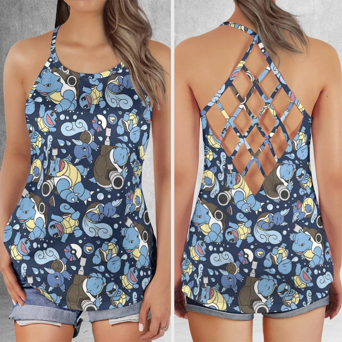Criss Cross Tank Top - HW7CBJBZ