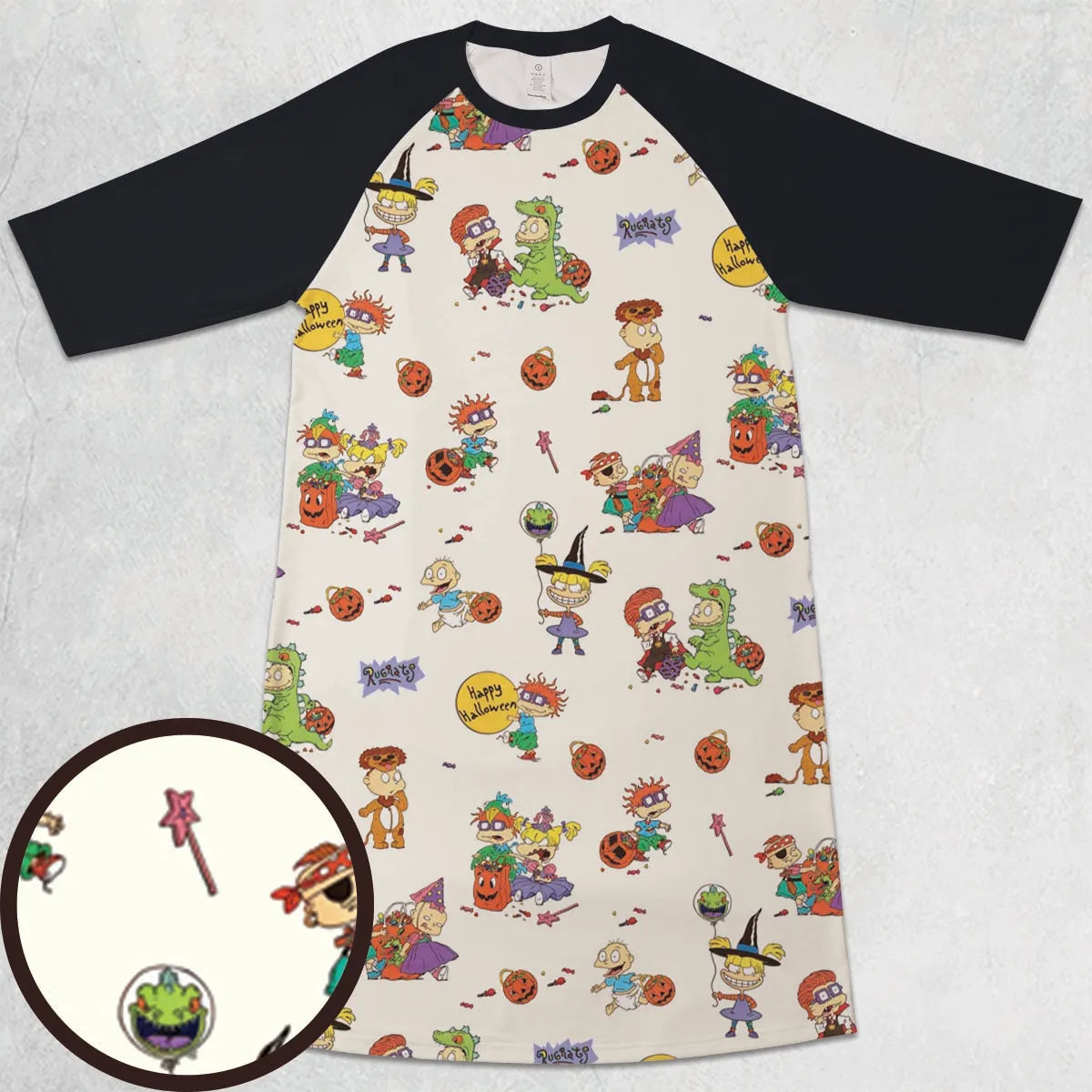 3/4 Sleeve Raglan Dress - 53QZW6V4