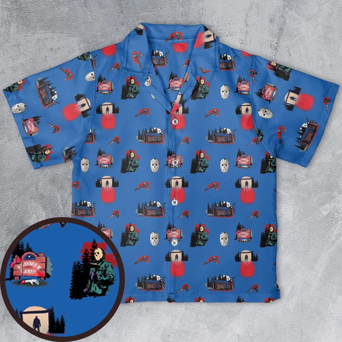 Youth Hawaiian Shirt - M5EJSNRF