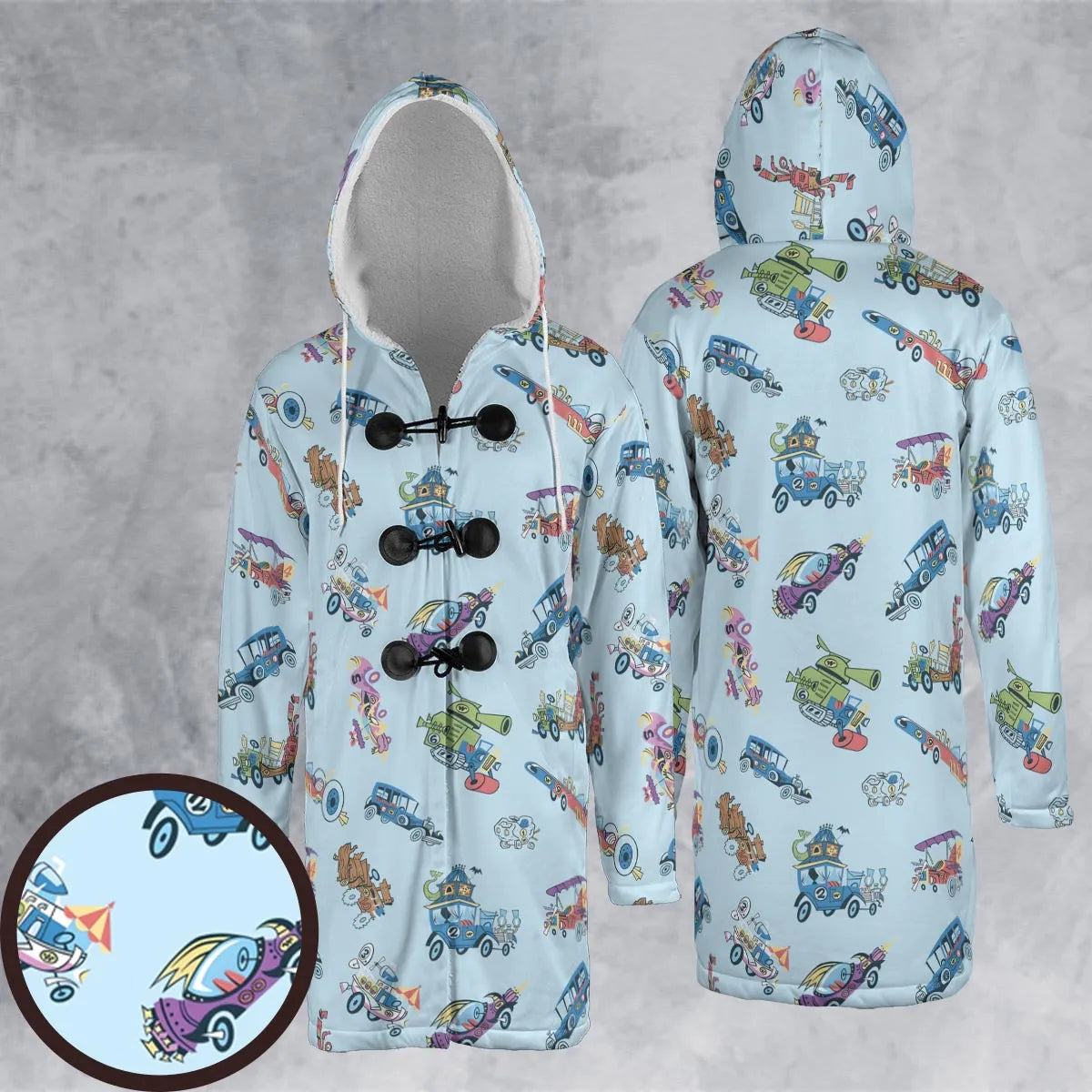 Hooded Cloak Coat - 9PWWX8VJ