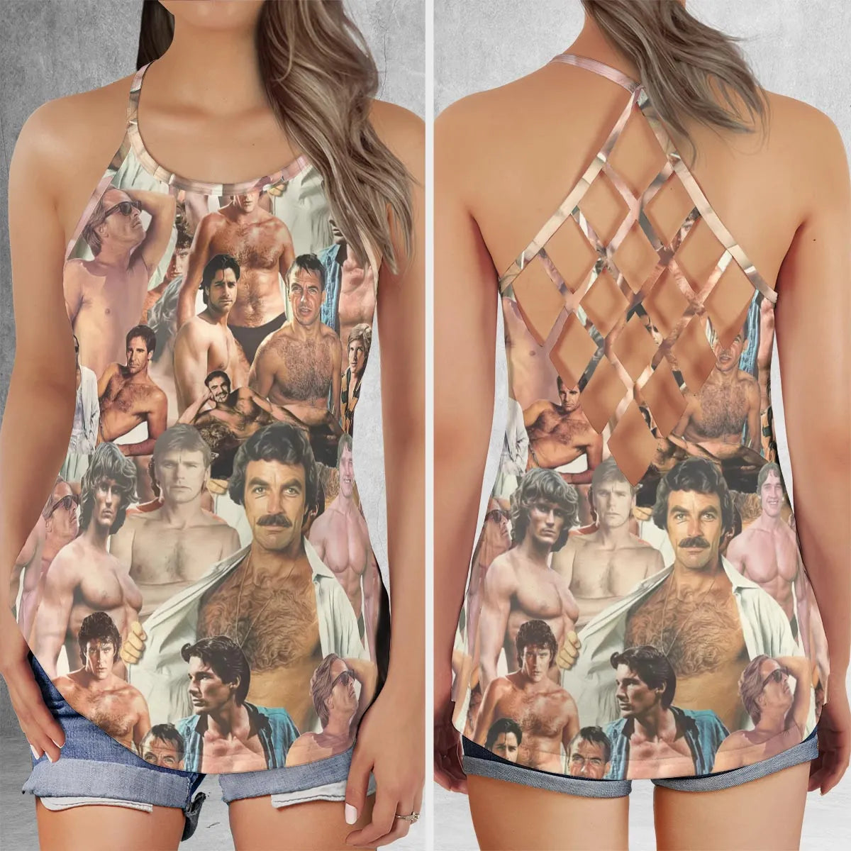 Criss Cross Tank Top - 5MW3AGTN