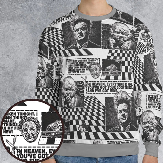 All-over Print Sweatshirt - UYX5UX6L