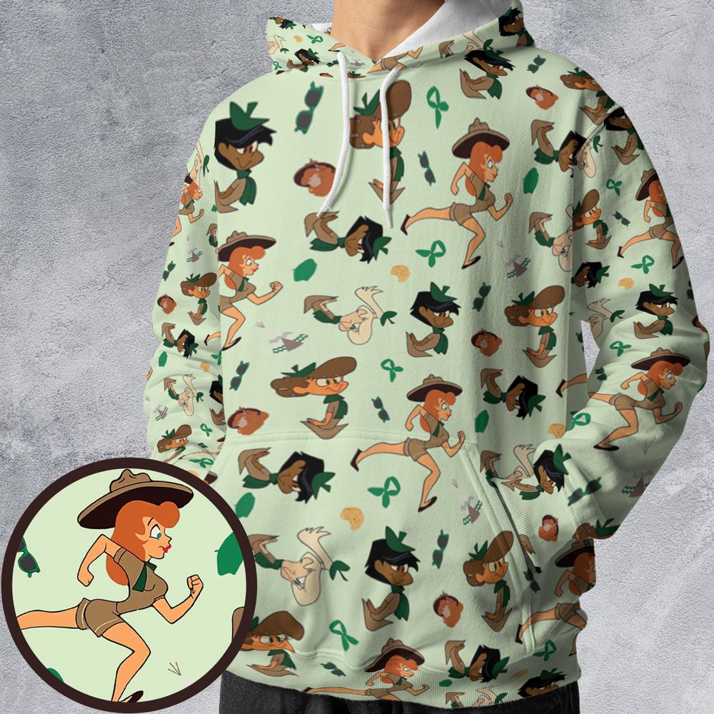 All-over Print Hoodie - K947J8KS -  - 1