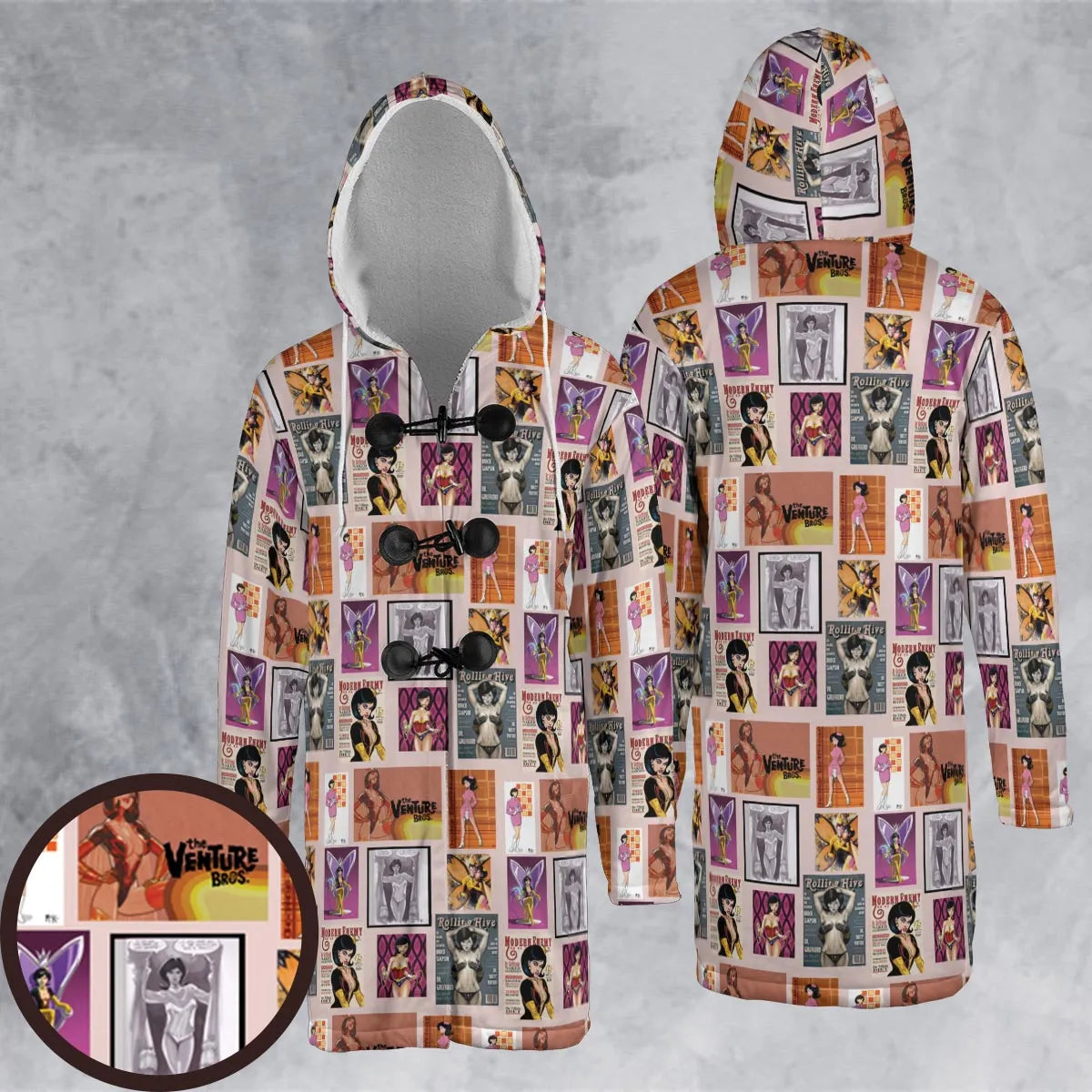 Hooded Cloak Coat - VCJ6ZNQJ