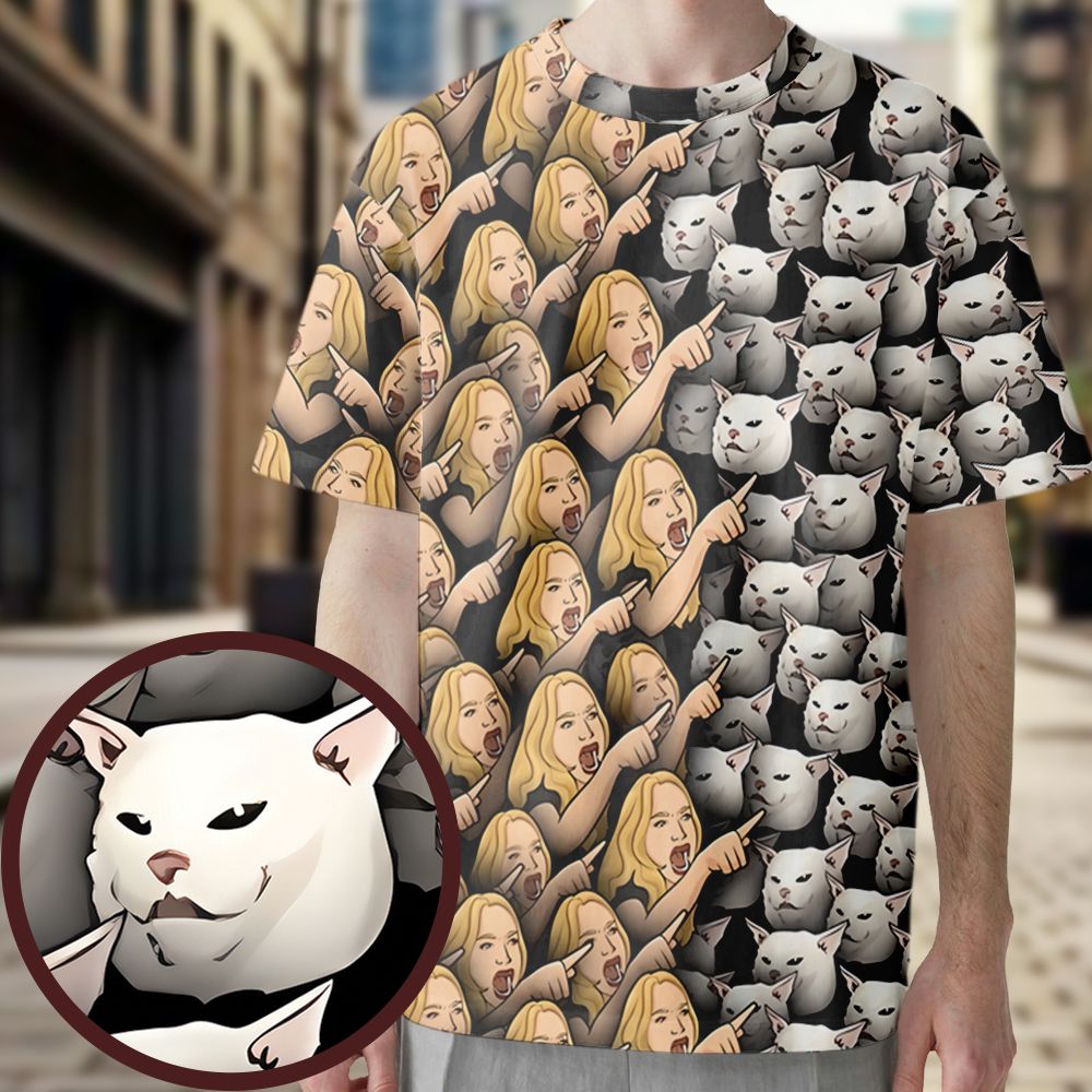 Womans Yelling at Cats -  - 1