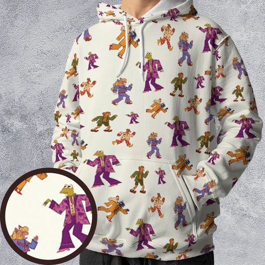 All-over Print Hoodie - KQNWQQFR