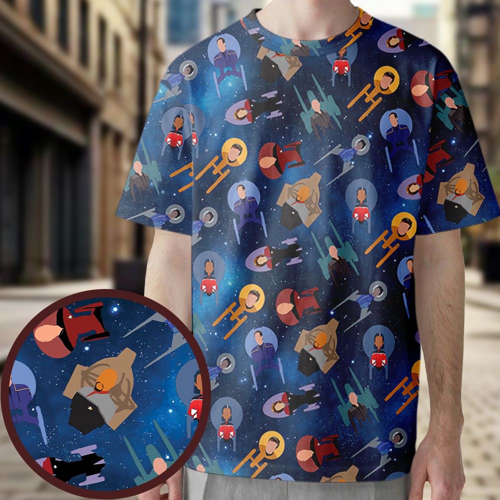 All-Over Print Unisex T-Shirt - HY4UV324 -  - 1