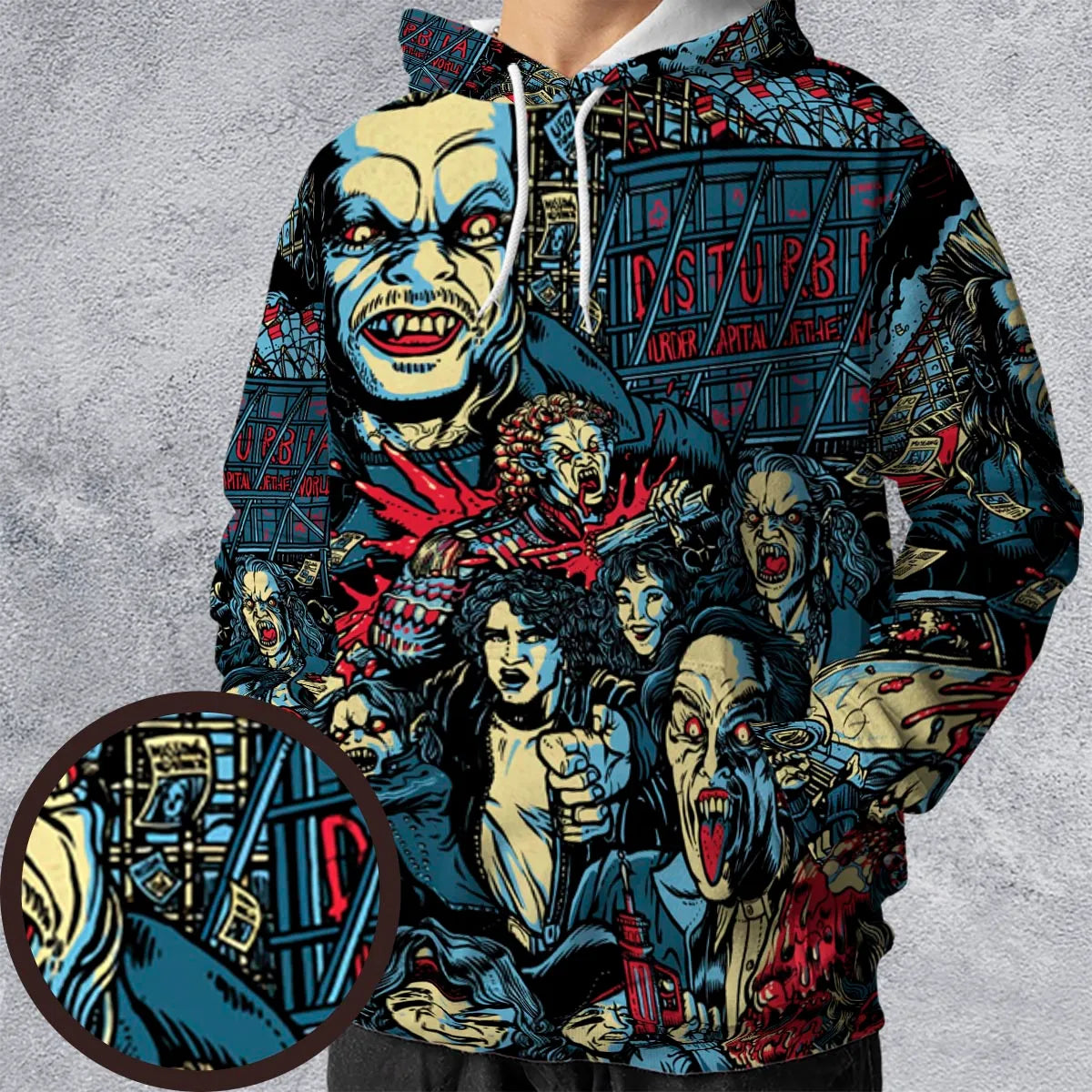 All-over Print Hoodie - RHSP1QT3