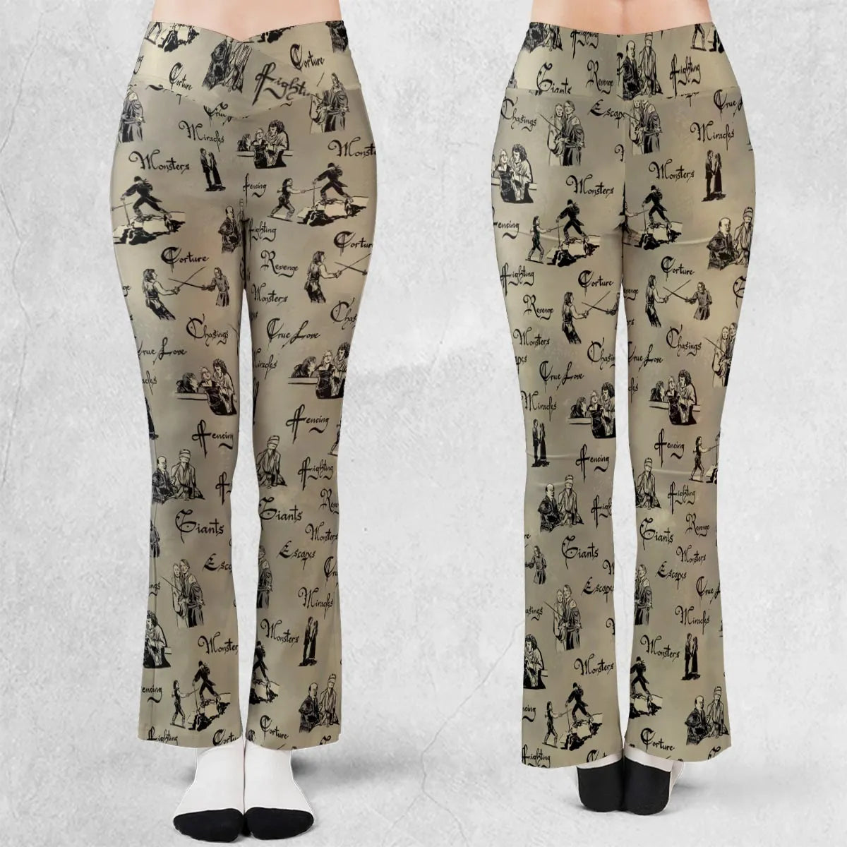 Flare Leggings - DHRJTJUZ