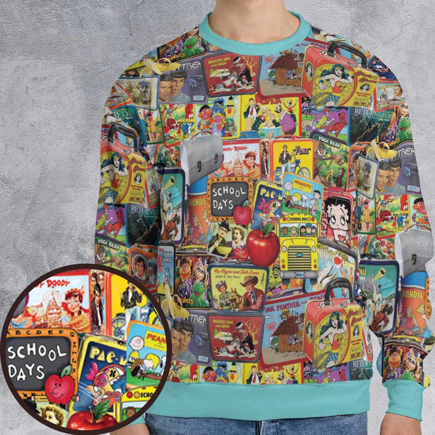 All-over Print Sweatshirt - UEBNGNC2