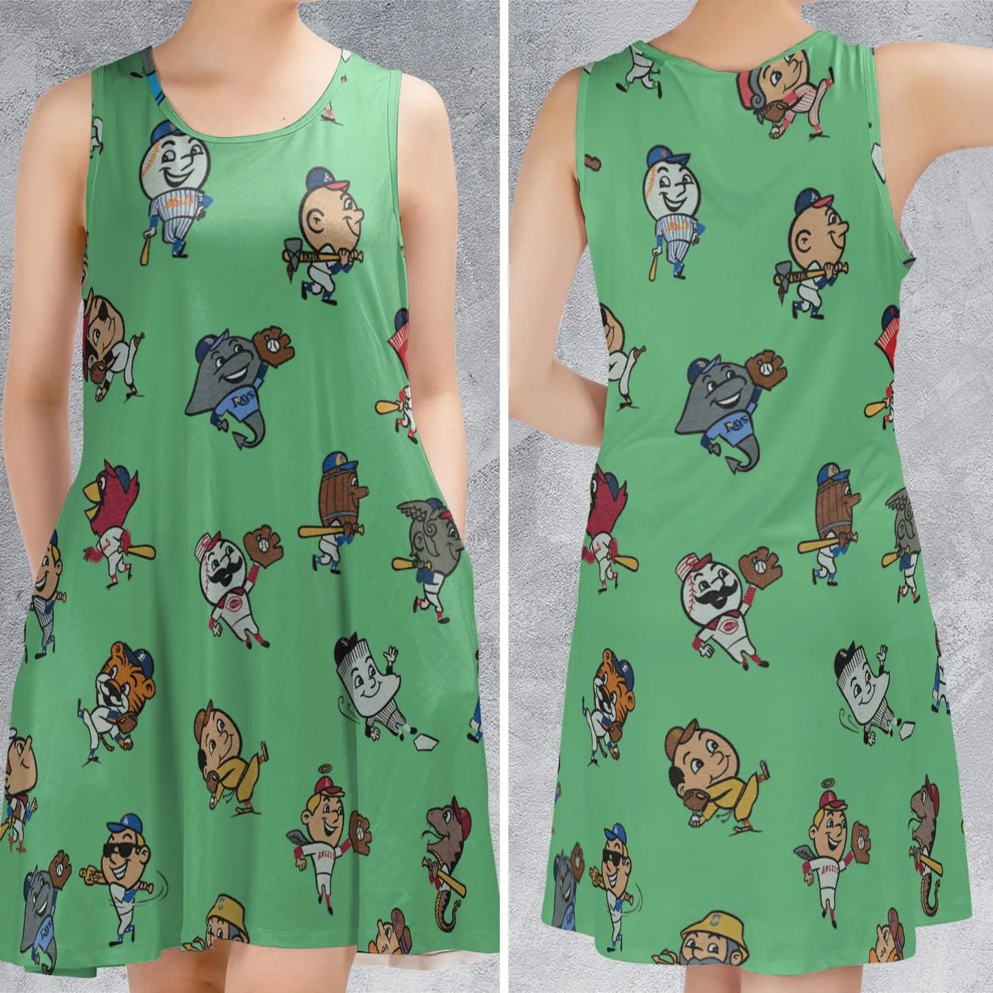 Sleeveless Dress - F2KT4RDR