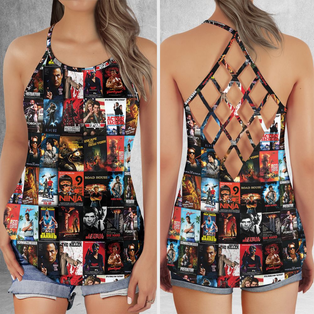 Criss Cross Tank Top - 6YSLXND3 -  - 1
