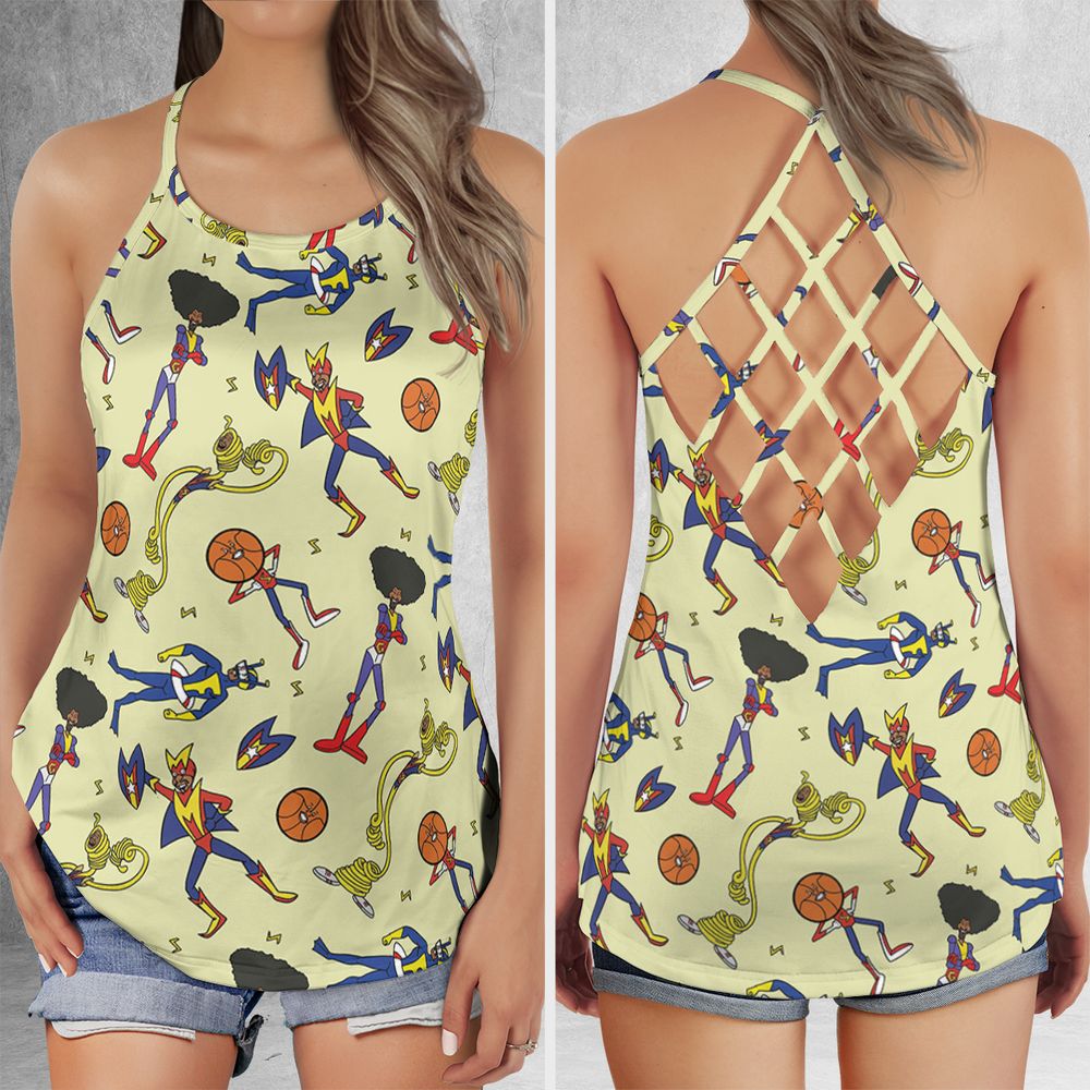 Criss Cross Tank Top - 12ARYRJE -  - 1