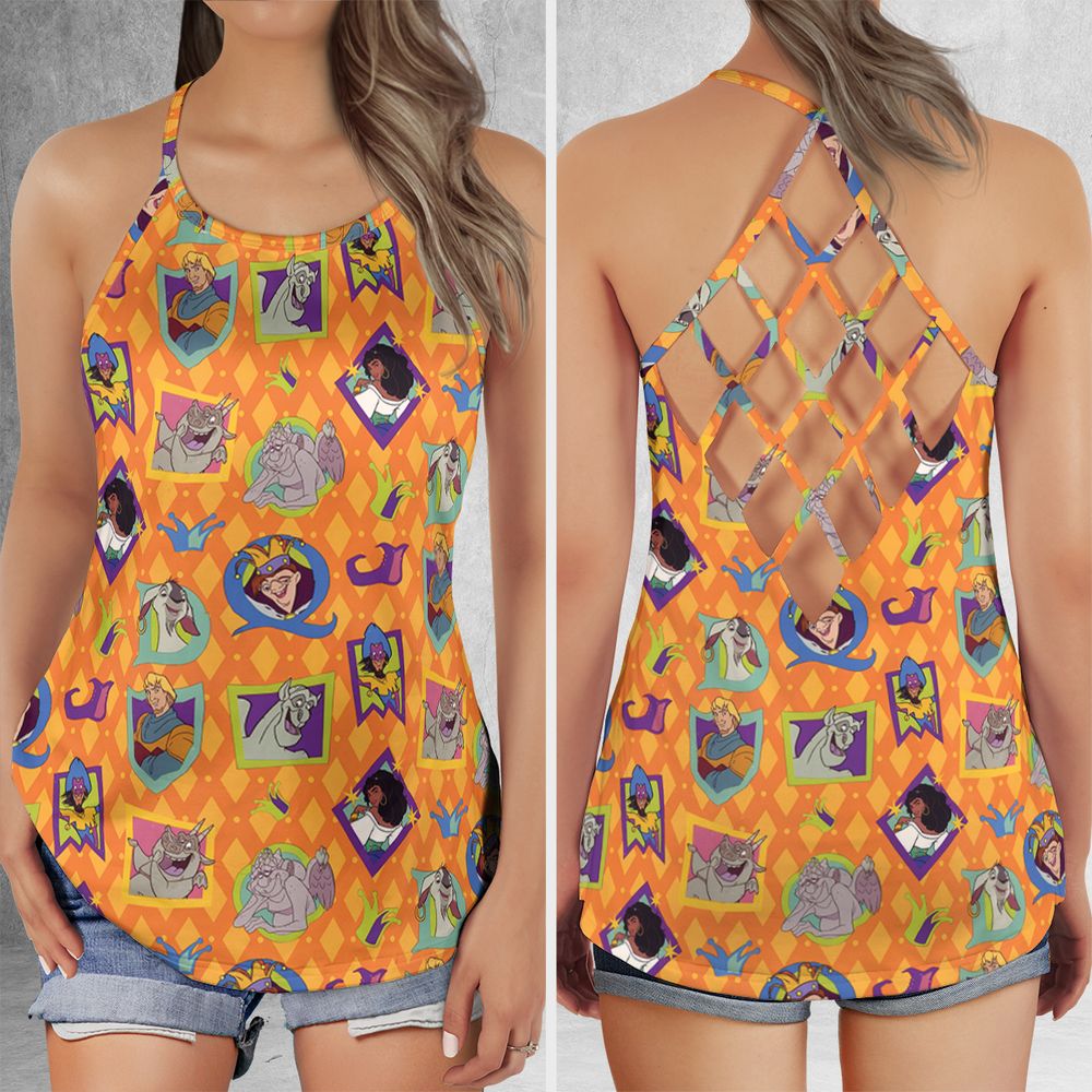 Criss Cross Tank Top - G3STXMZE -  - 1
