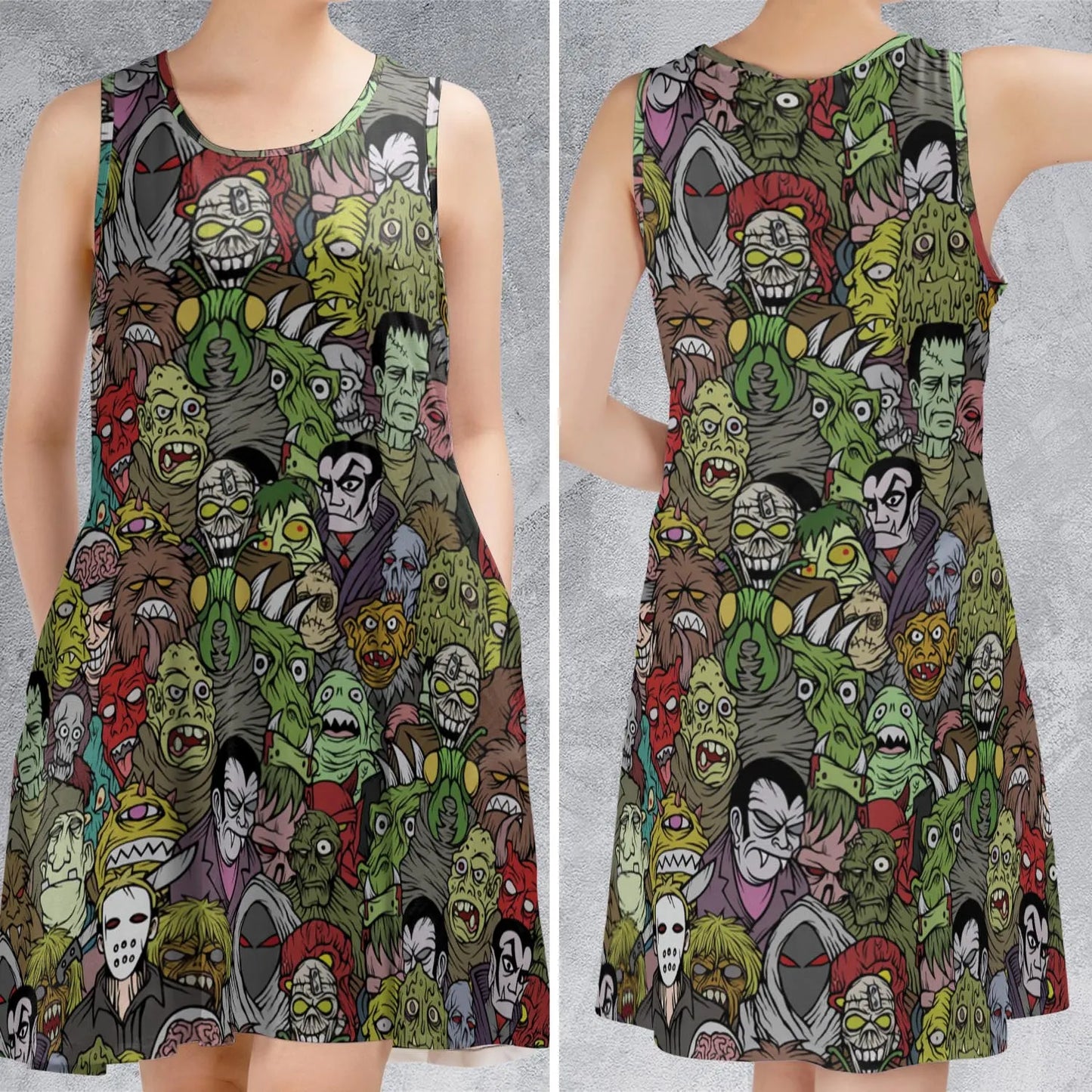 Sleeveless Dress - EJT3CR1K