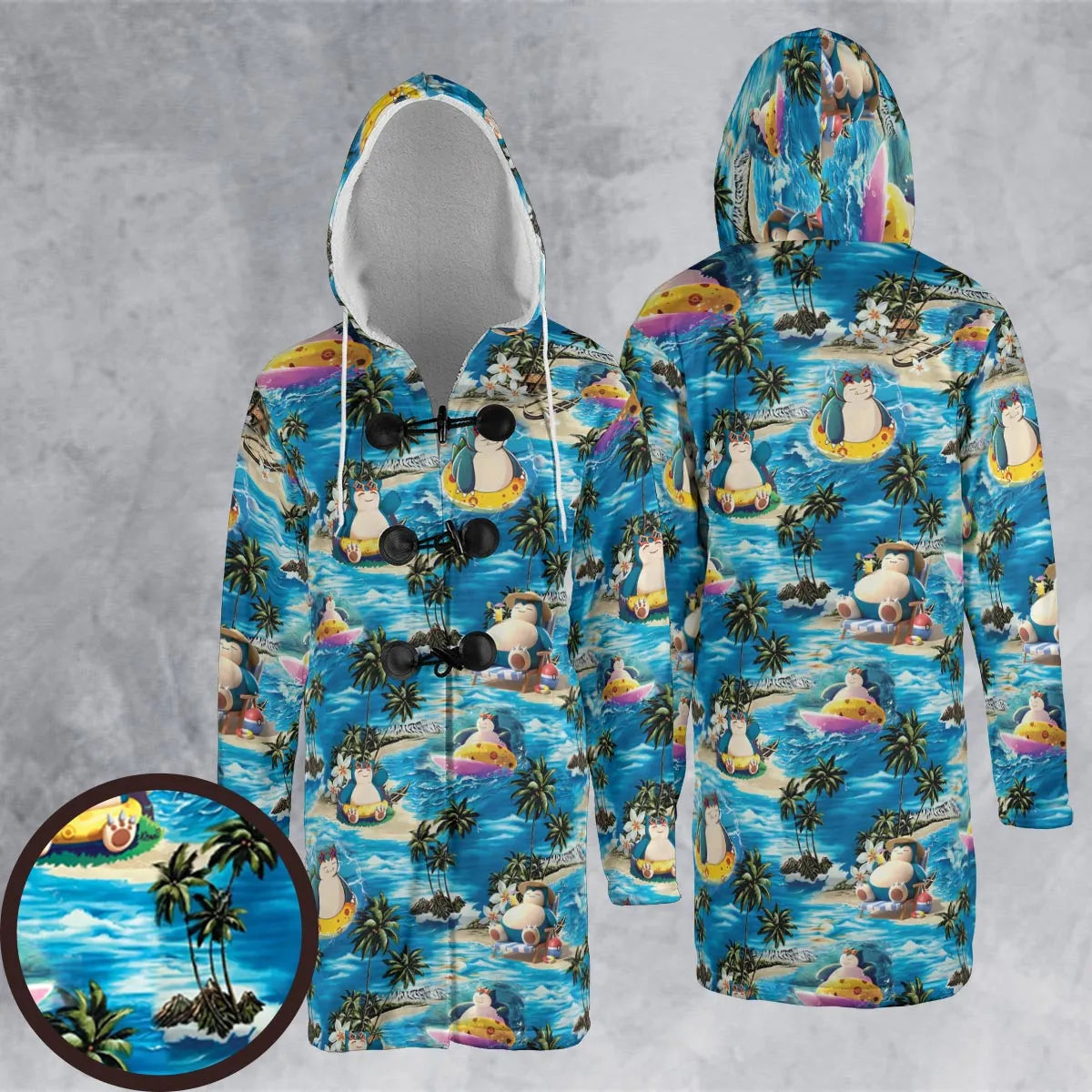 Hooded Cloak Coat - GR8WEW4J