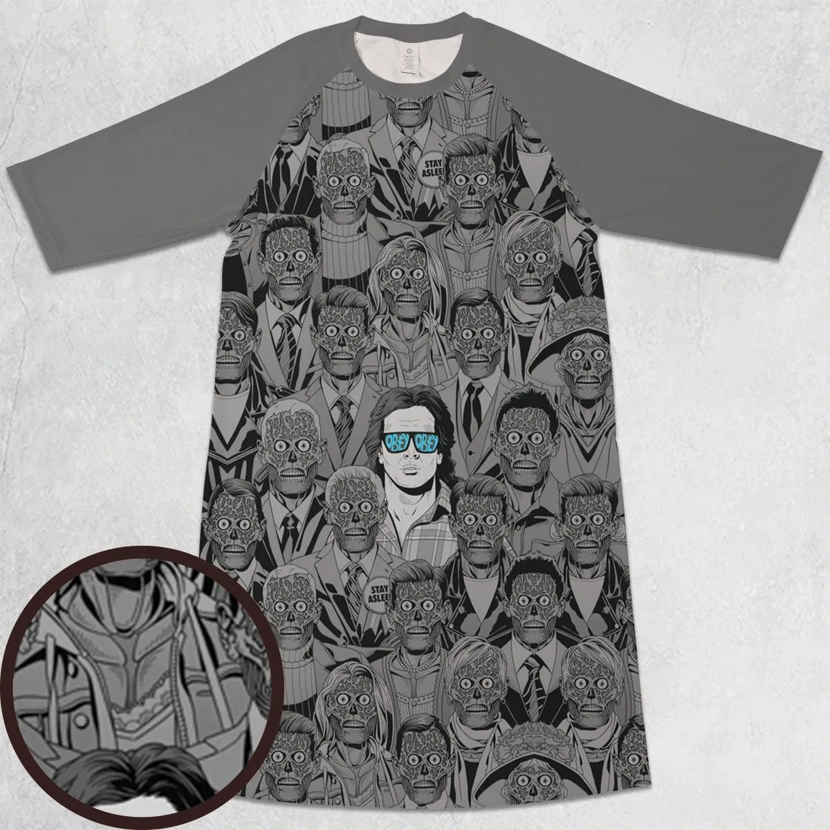 3/4 Sleeve Raglan Dress - C8R576D9