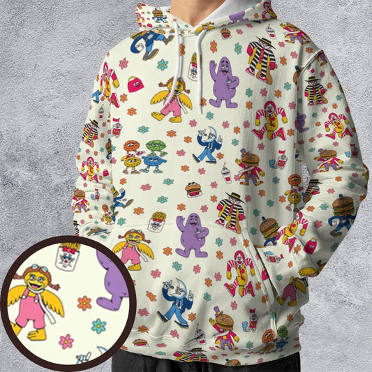 All-over Print Hoodie - 97HVTDQ5