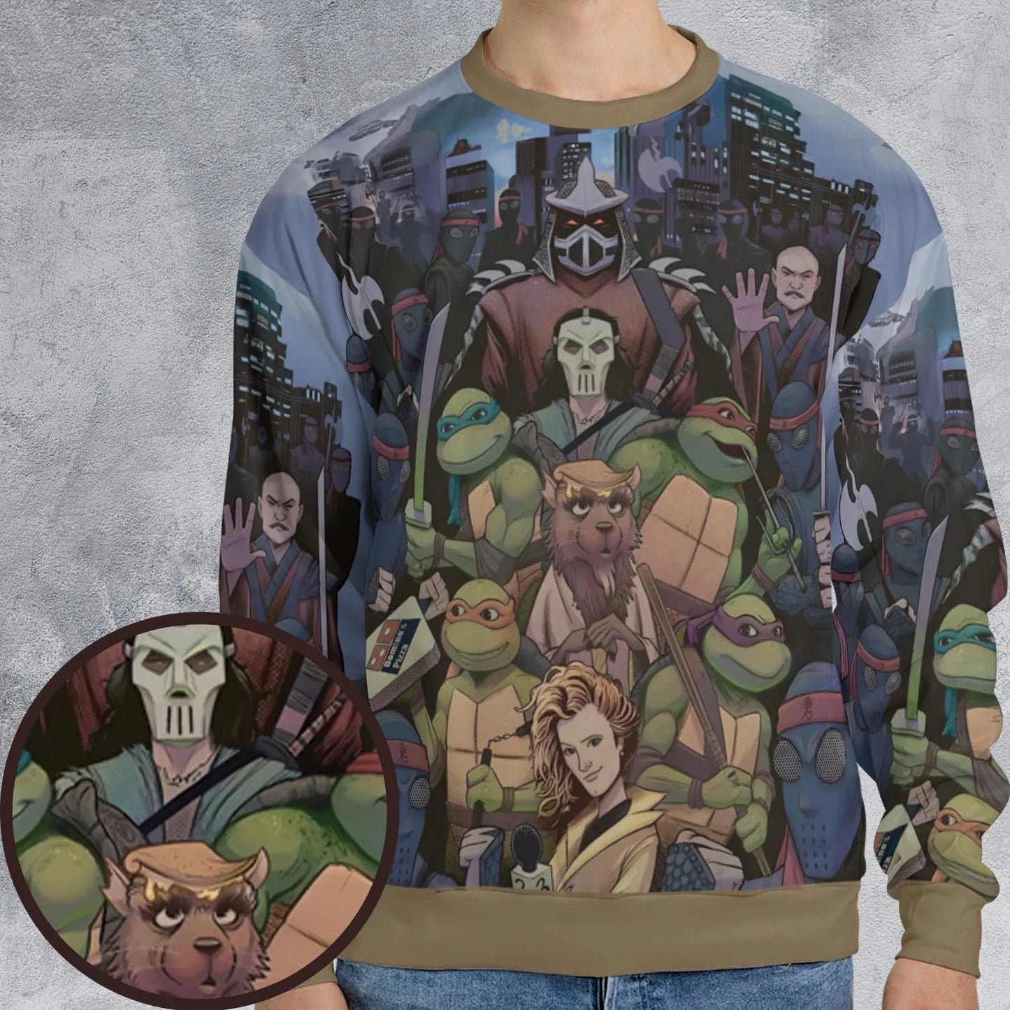 All-over Print Sweatshirt - 7A116TLG