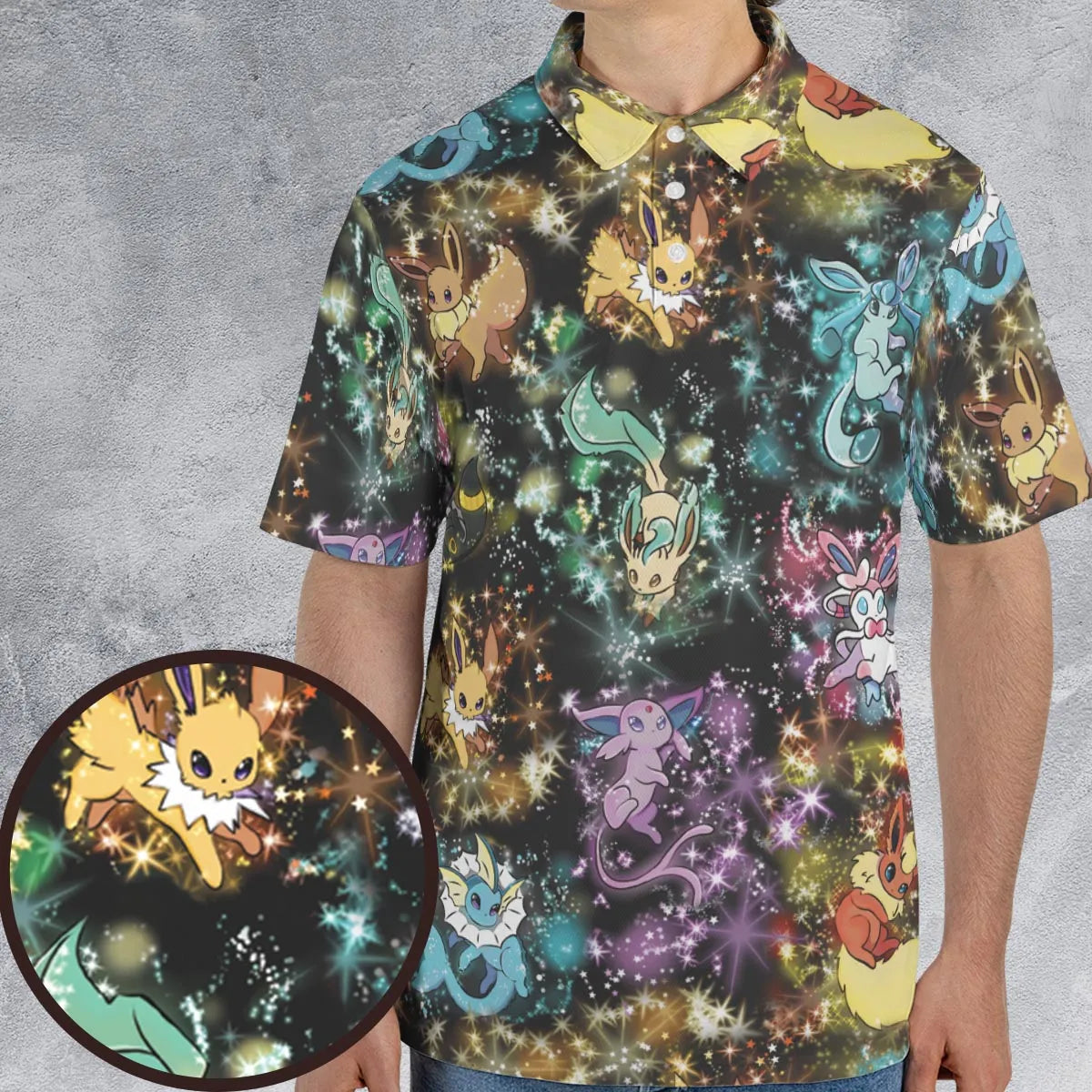 AOP Men/Women Polo Shirt - QCHEBRGJ
