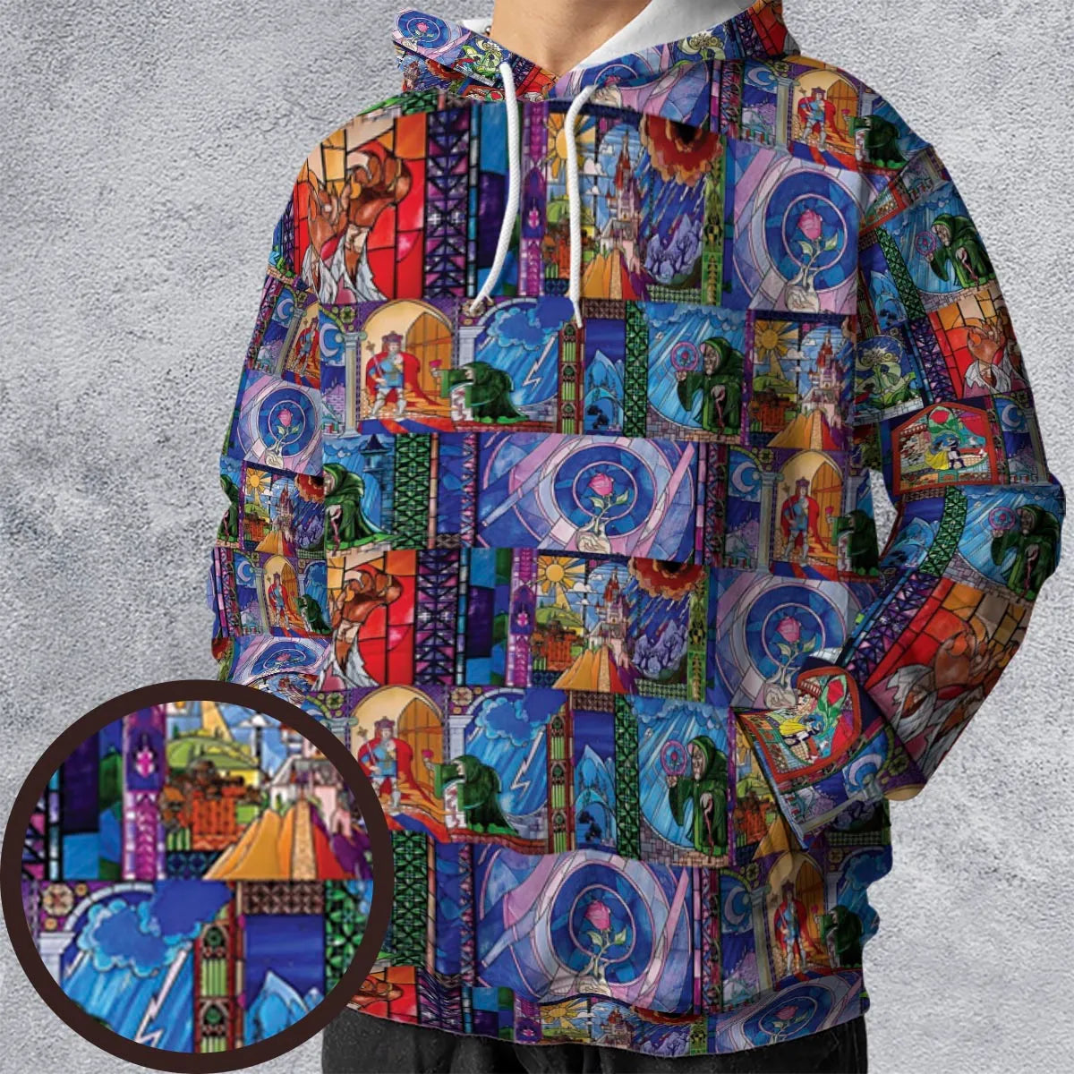 All-over Print Hoodie - YXY4W2UY