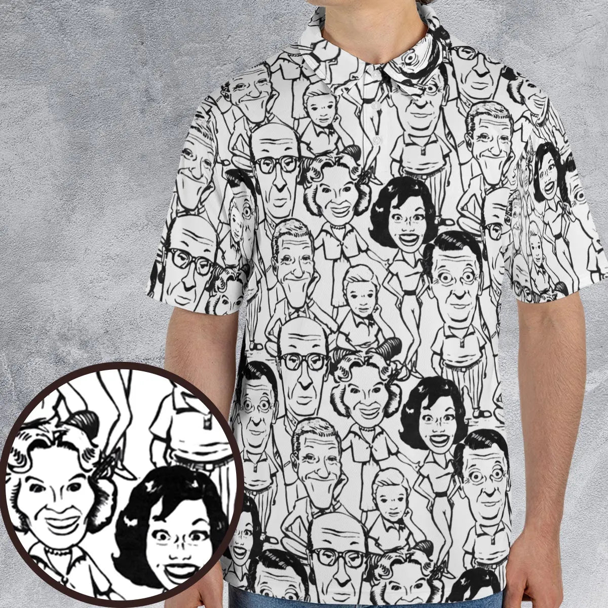 AOP Men/Women Polo Shirt - 7MRN2F55