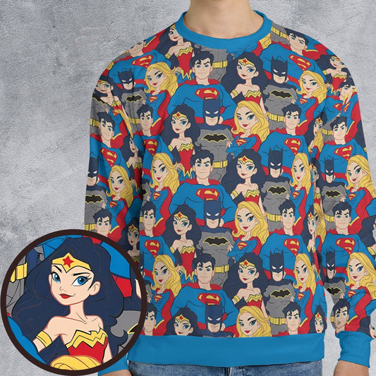 All-over Print Sweatshirt - LL7BD81H -  - 1