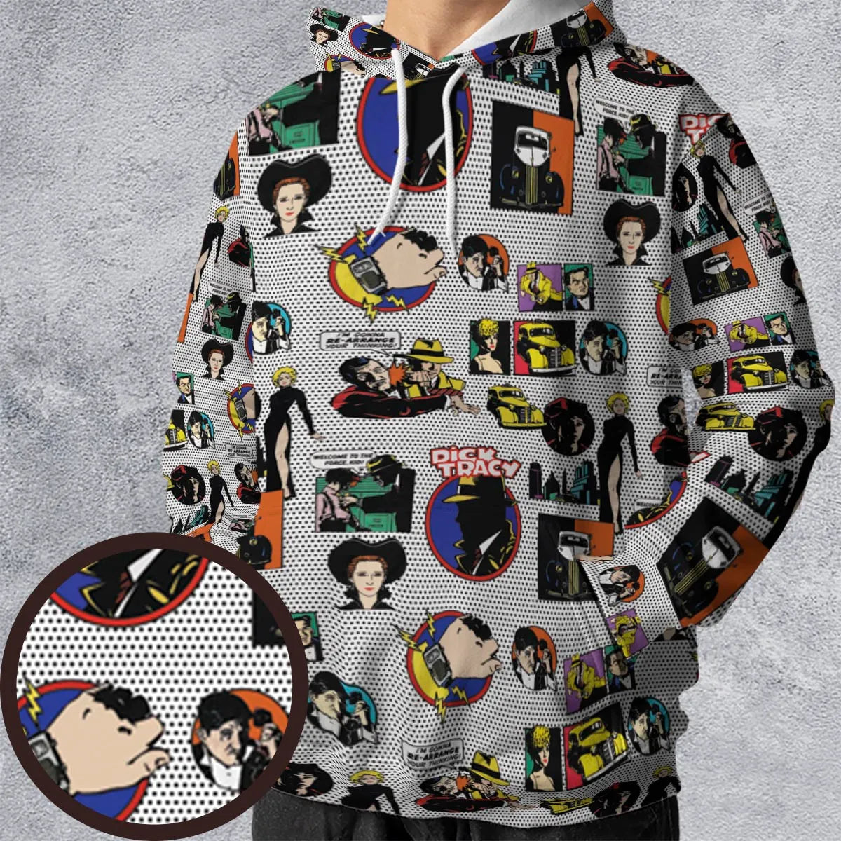 All-over Print Hoodie - KVJ8KF4S