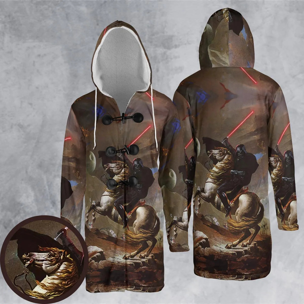 Hooded Cloak Coat - WRJM1TYF