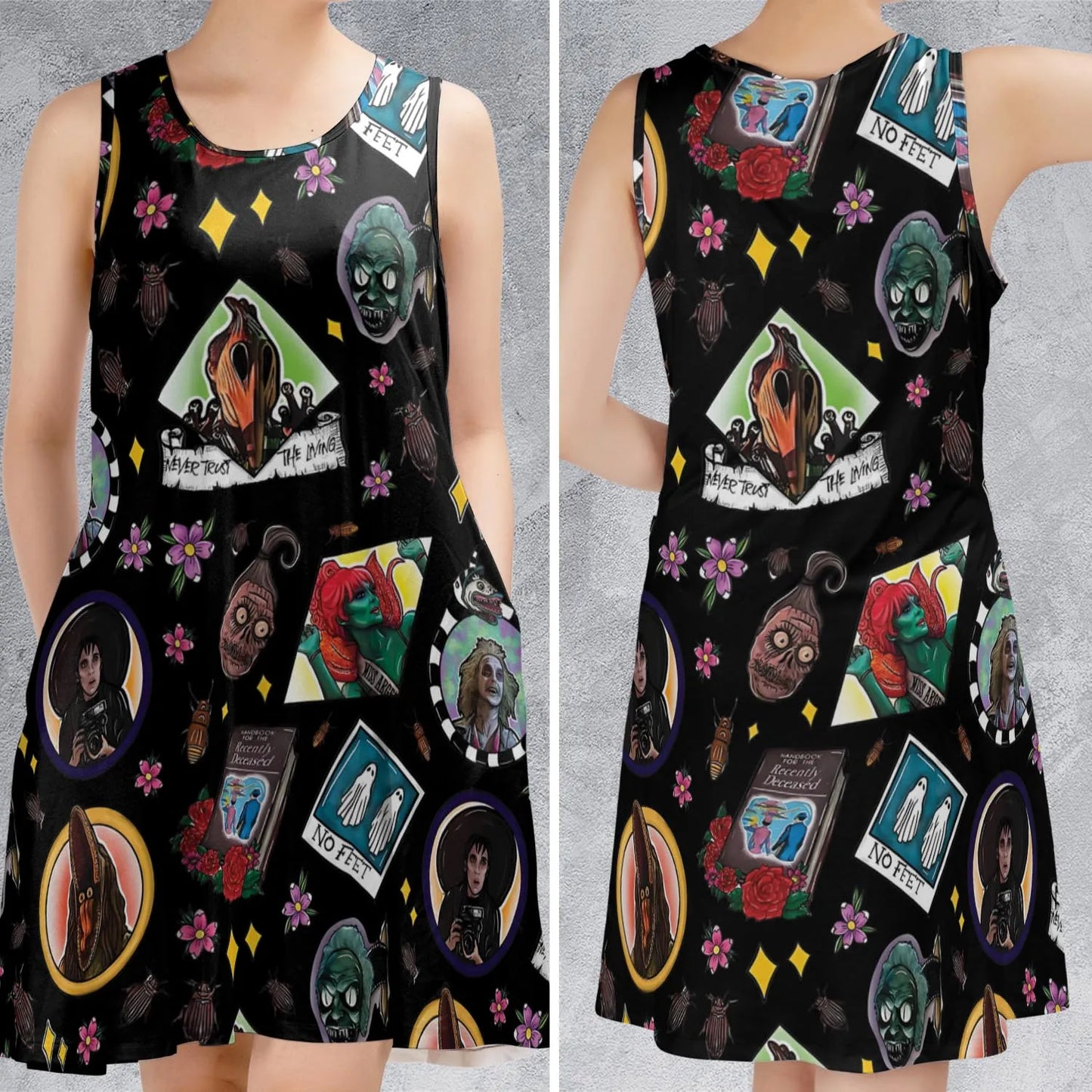 Sleeveless Dress - KCSHLHFJ