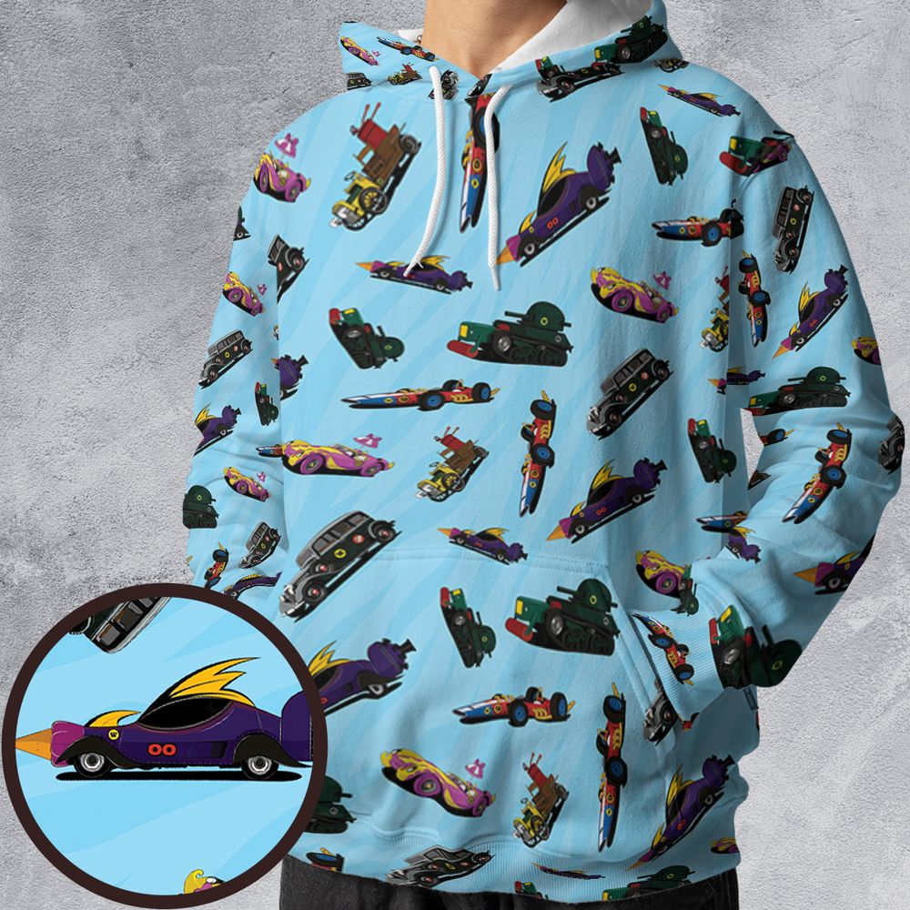 All-over Print Hoodie - ZRA4CJGM -  - 1