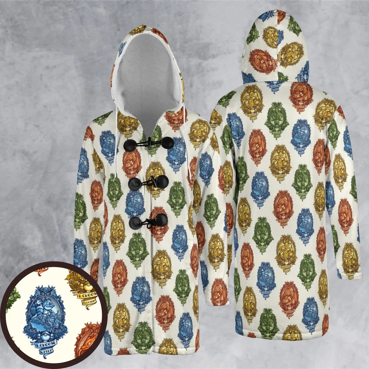 Hooded Cloak Coat - WHRVBDD8