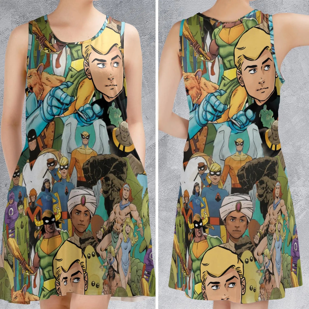 Sleeveless Dress - SYUU5AQM