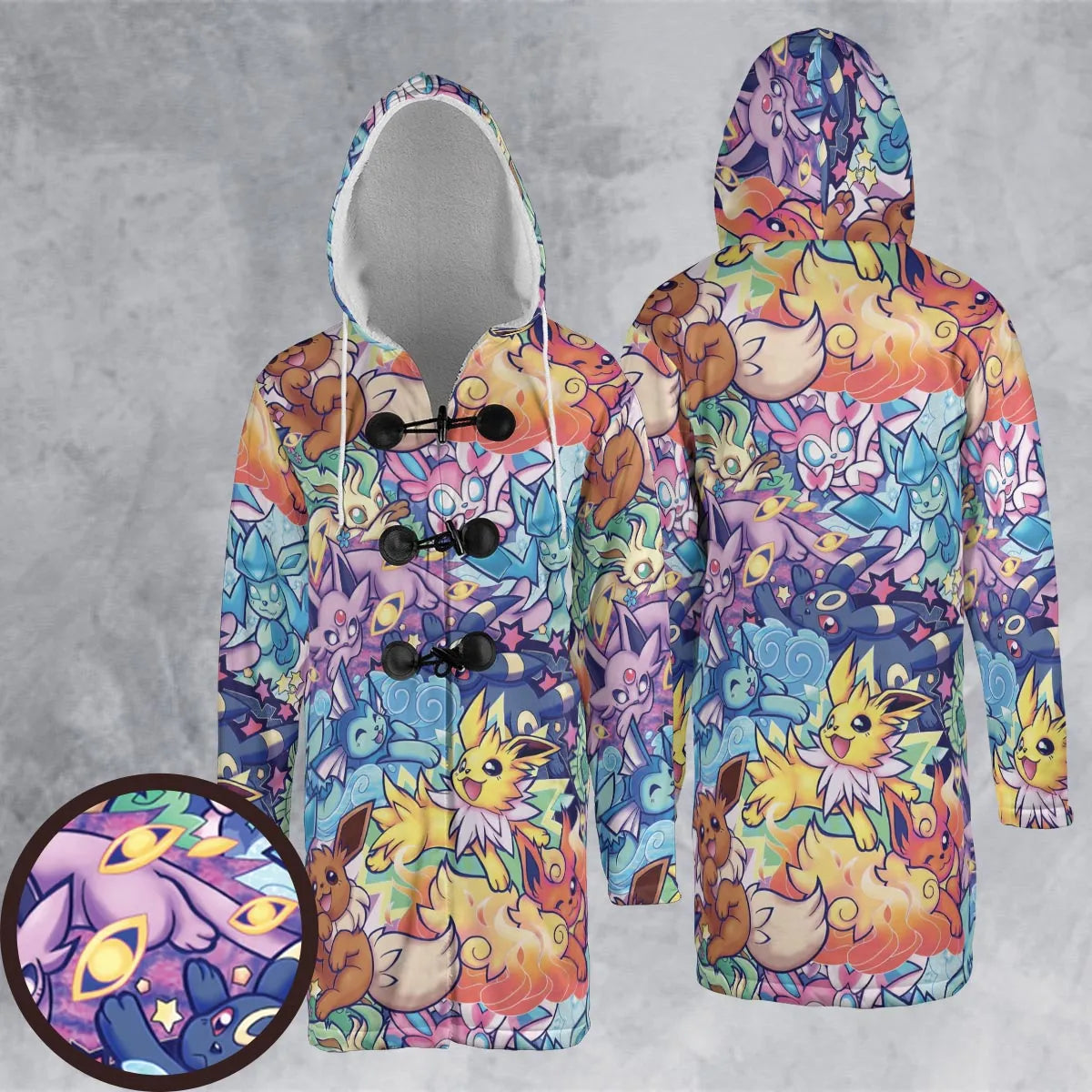 Hooded Cloak Coat - EXTX99CT