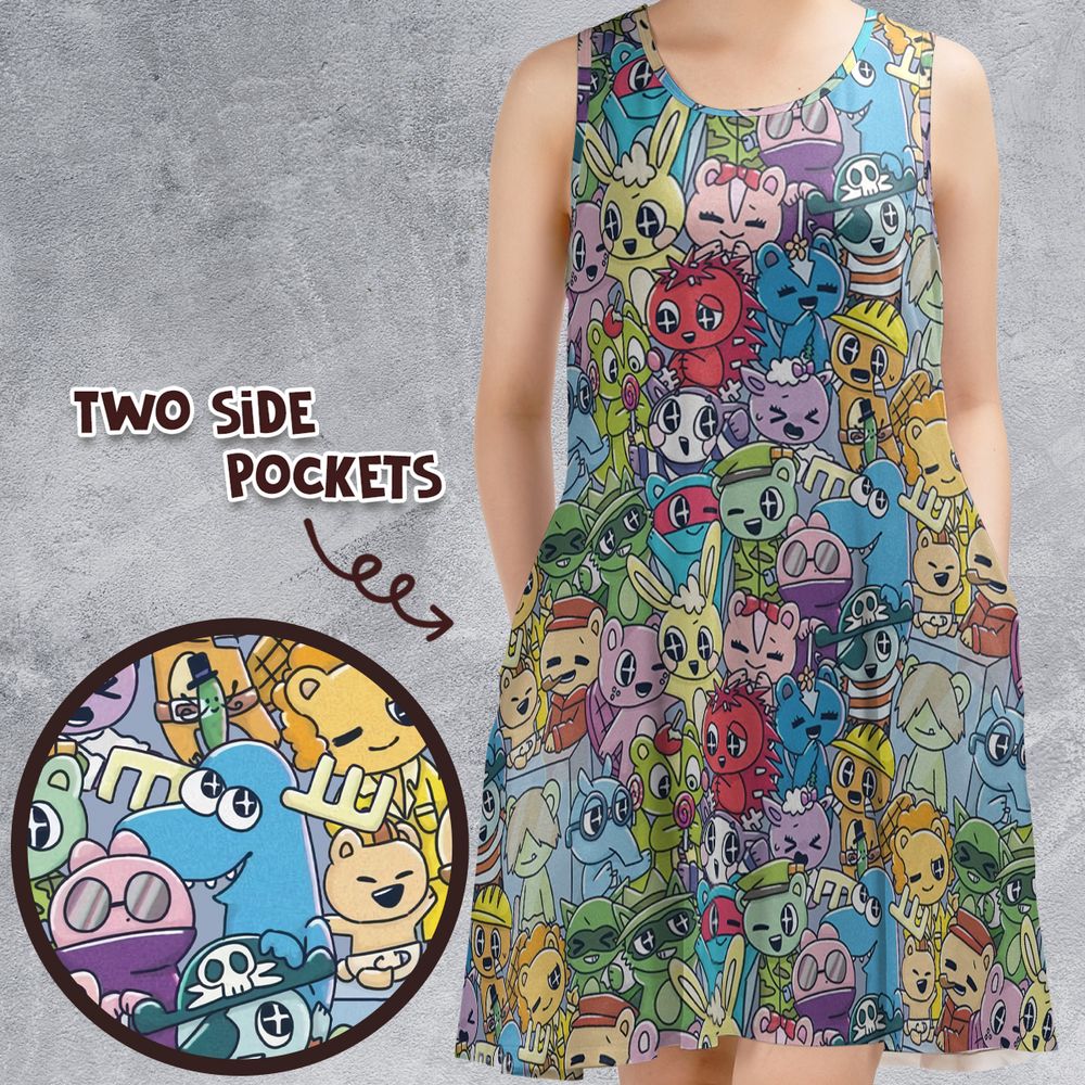 Sleeveless Dress - RQDF66EW -  - 1