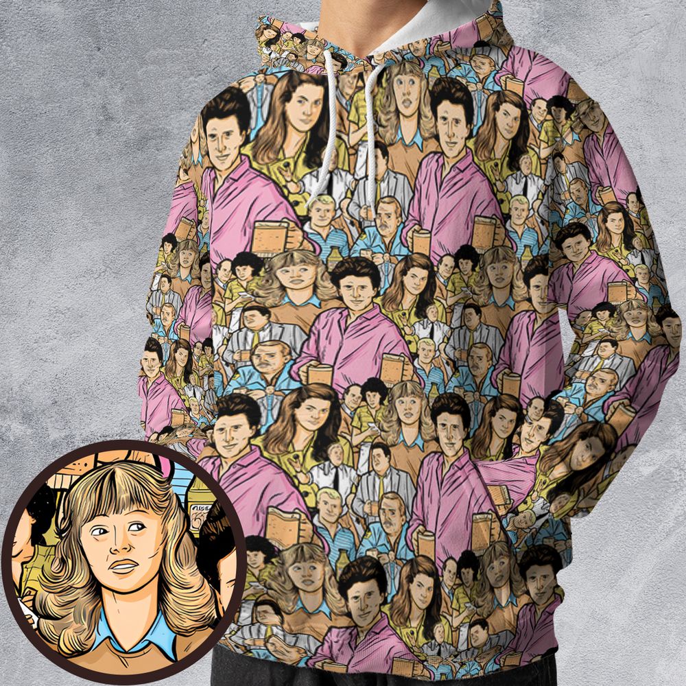 All-over Print Hoodie - C4JPNNK5 -  - 1