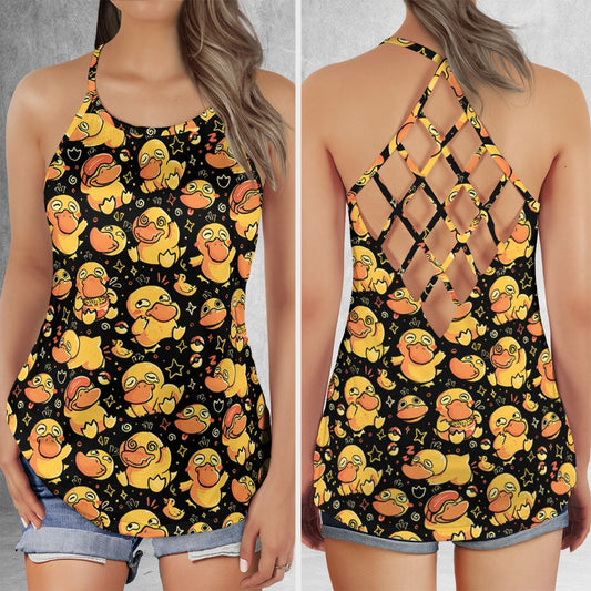 Criss Cross Tank Top - MU9VW9UP -  - 1